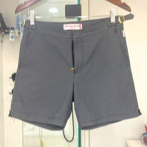 Luxury style! Orlebar Brown size 30 jacquard hybrid board shorts/trunks.
